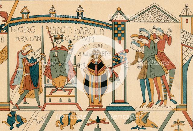 'Harold's Coronation', (19th century?). Creator: Unknown.