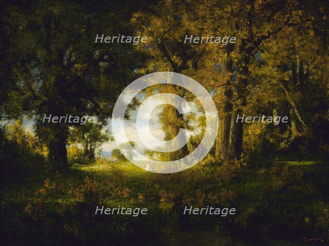 October. Creator: Robert Crannell Minor.