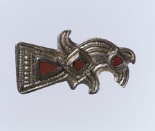 Bird-Shaped Brooch, Frankish, late 6th century. Creator: Unknown.