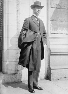 Pittman, Key, Senator from Nevada, 1913 -, 1913. Creator: Harris & Ewing.