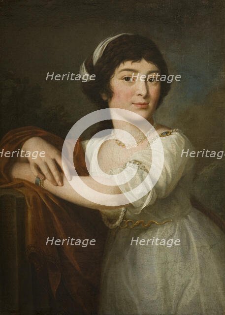 Portrait of Joanna Dzierzbicka, c1790, c1800. Creator: Jozef Franciszek Pitschmann.