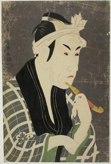 The actor Matsumoto Koshiro IV as Gorobei, 1794. Creator: Tôshûsai Sharaku.