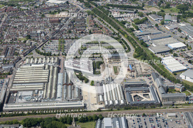 Swindon Works, Wiltshire, 2015.  Artist: Damian Grady.