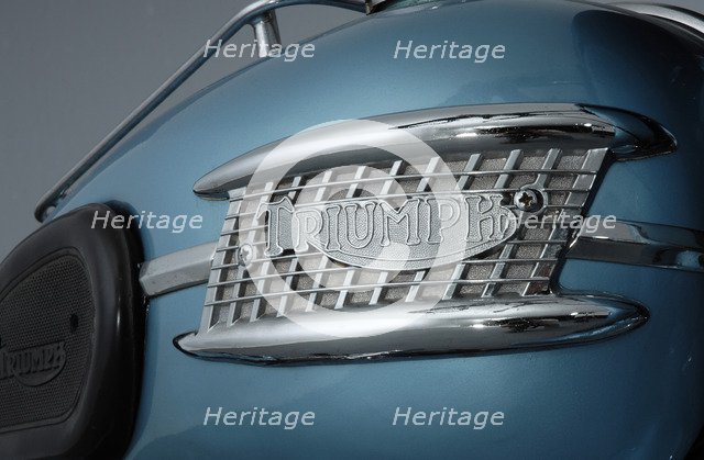 1962 Triumph 3TA. Artist: Unknown.