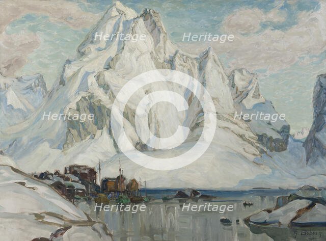 After the Massacre. Study from North Norway, c1900s. Creator: Anna Katarina Boberg.