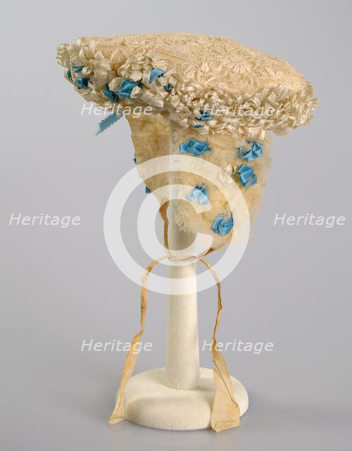 Hat, American, ca. 1850. Creator: Unknown.