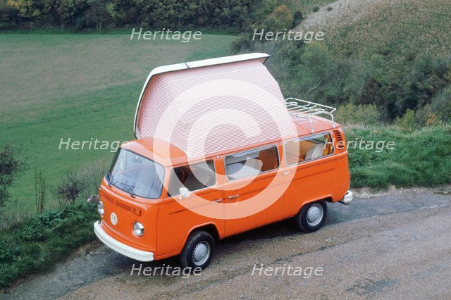1975 Volkswagen Camper van. Artist: Unknown.