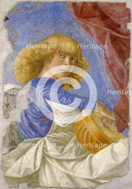 Musician angel, c1480.