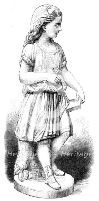 "Young England's Sister", by G. Halse, in the Royal Academy Exhibition, 1871. Creator: Unknown.