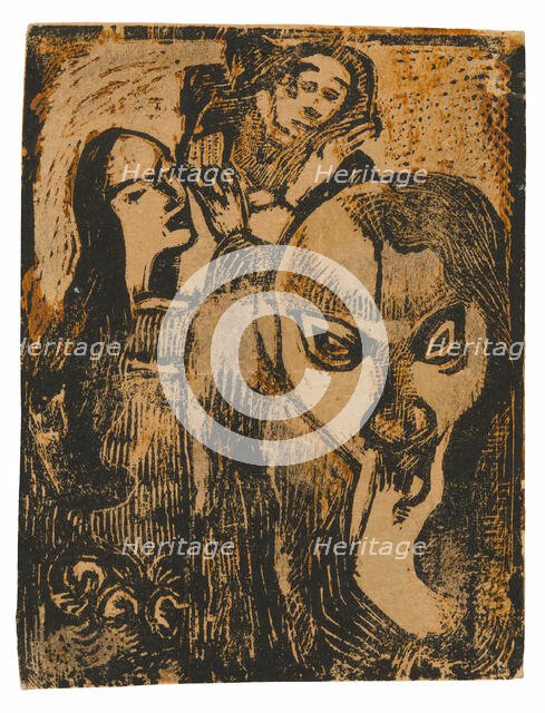 Memory of Meijer de Haan, 1896/97. Creator: Paul Gauguin.