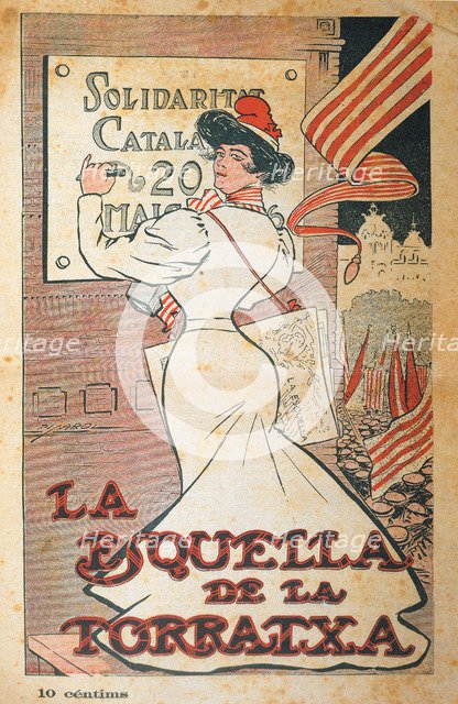 Cover of the humor magazine 'La Esquella de la Torratxa', special issue on the occasion of the ac…