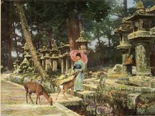 'Nara, the Heart of Old Japan', 1910. Creator: Herbert Ponting.