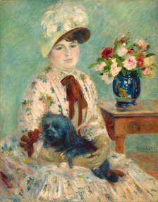 Mlle Charlotte Berthier, 1883. Creator: Pierre-Auguste Renoir.