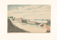 Cranganore Fort at Cochin, 1785. Creator: Jan Brandes.