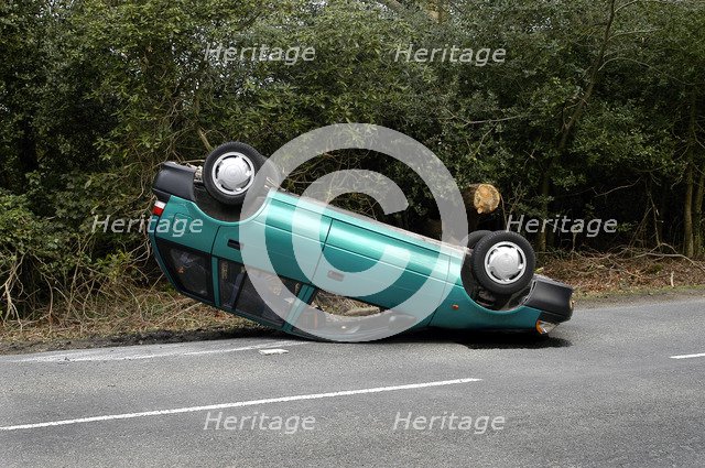 1998 Suzuki Swift Accident in 2004 Artist: Unknown.