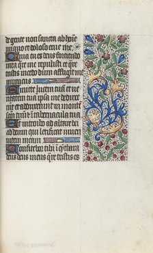 Book of Hours (Use of Rouen): fol. 76r, c. 1470. Creator: Master of the Geneva Latini (French, active Rouen, 1460-80).