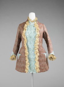 Dressing jacket, French, ca. 1885. Creator: Unknown.