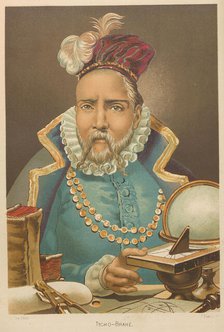 Portrait of Tycho Brahe (1546-1601), 1879. Creator: Planella y Rodríguez, Juan (1849-1910).