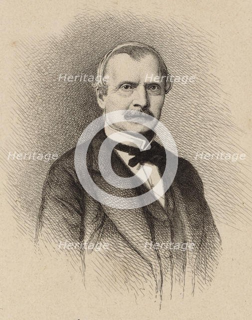 Portrait of the Composer Auguste Mermet (1810-1889), 1876. Creator: Anonymous.