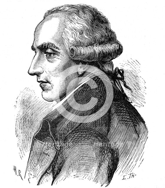 Pierre Simon Laplace, French mathematician and astronomer, 1881. Artist: Unknown