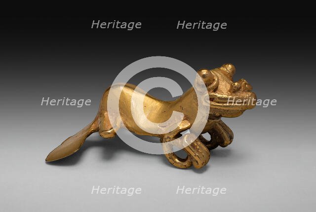 Pendant in the Form of a Frog, A.D. 1000/1500. Creator: Unknown.