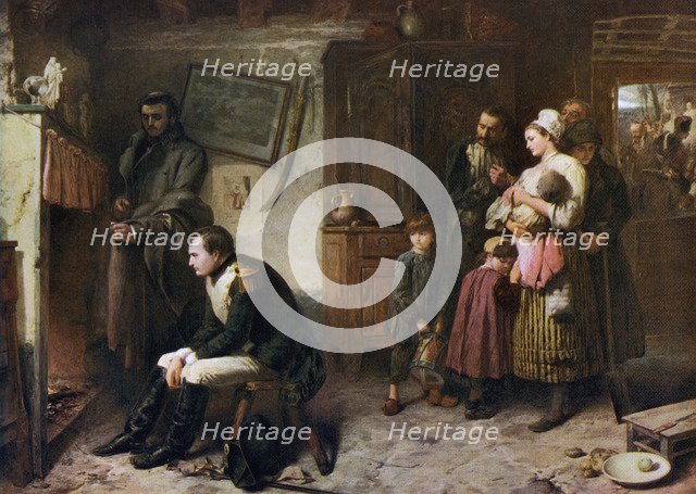 'On the Road from Waterloo to Paris', 1863, (1912).Artist: Marcus Stone