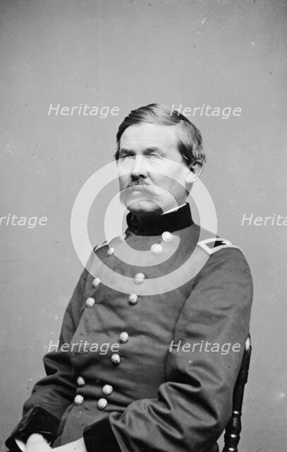 General John Buford, US Army, between 1855 and 1865. Creator: Unknown.