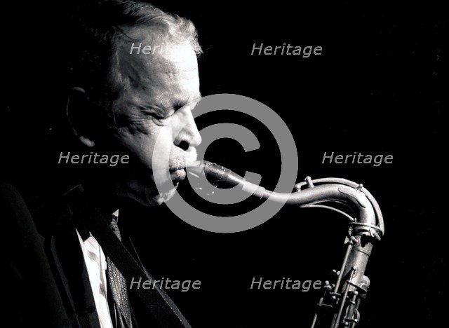 Spike Robinson, Ronnie Scott's, London, 1993. Artist: Brian O'Connor