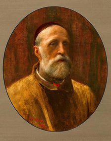 George Frederick Watts, Self Portrait, 1882. Creator: George Frederick Watts.