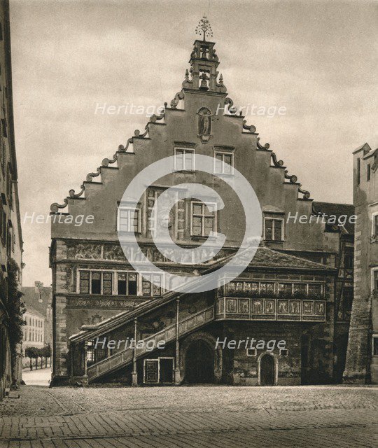 'Lindau im Bodensee. Rathaus', 1931. Artist: Kurt Hielscher.