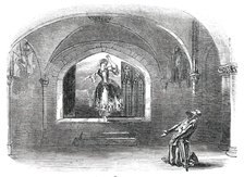 Scene from "Ivanhoe", at the Haymarket Theatre, 1850. Creator: Unknown.