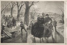 The Skating Season - 1862, 1862. Creator: Winslow Homer (American, 1836-1910).