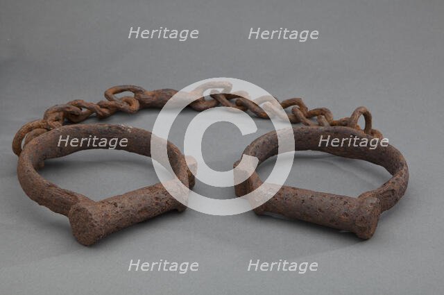 Shackles, before 1860. Creator: Unknown.