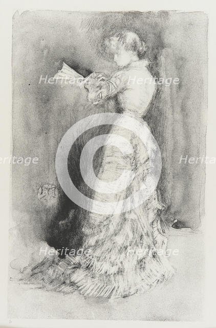 The Toilet, 1878. Creator: James Abbott McNeill Whistler.