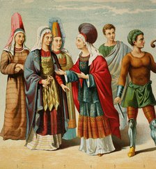 Phoenicians, Iberian Peninsula, Ancient History, (1877).  Creator: Unknown.