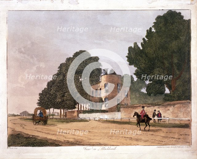 The south lodge at the Ranger's House, Greenwich, London, 1812. Artist: Paul Sandby