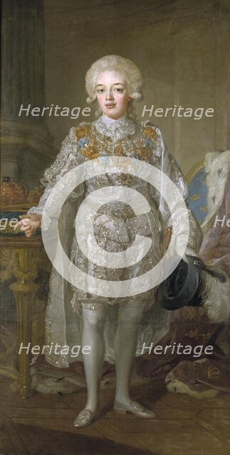 Gustav IV Adolf as a child. Creator: Lorens Pasch the Younger.