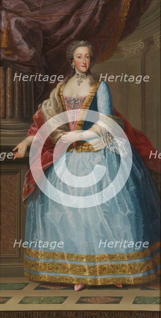 Elisabeth Therese of Lorraine (1711-1741), Queen of Sardinia. Artist: Anonymous 