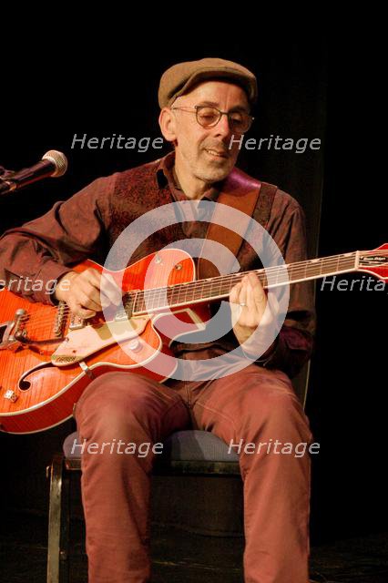 Lionel Phillippe, The Gogoville Blues Stars, Crawley Blues Club, Hawth, West Sussex, 18 Oct 2019. Creator: Brian O'Connor.