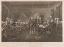 Signing the Declaration of Independence. Creator: Asher Brown Durand (American, 1796-1886).