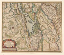 Map of parts of North Brabant, South Holland and Gelderland, 1629. Creator: Balthasar Florisz. van Berckenrode.