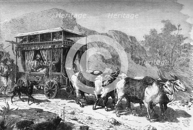 'The Chopaya of Hindoo Travelling Carriage', c1891. Creator: James Grant.