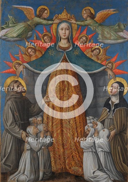 Madonna della Misericordia (Madonna of Mercy), 1462.