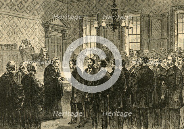 'Trial of the Pix', 1897. Creator: Unknown.