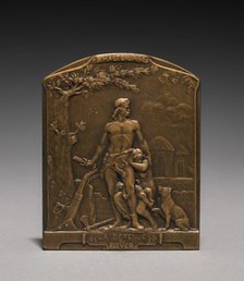 Medal, 1914-1918. Creator: Emile André Boisseau (French, 1842-1923).