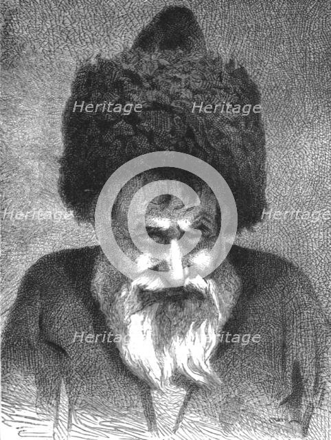 'An old Gipsy of Mozdock; The Caucasus', 1875. Creator: Unknown.