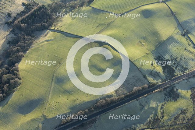 Throp Roman fortlet, Cumbria, 2017. Creator: Damian Grady.