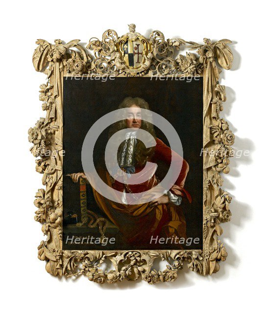 Elias Ashmole, c1681-1682. Artist: John Riley.