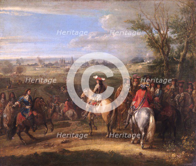 'Louis XIV at a Siege', c1678. Artist: Adam Frans van der Meulen.