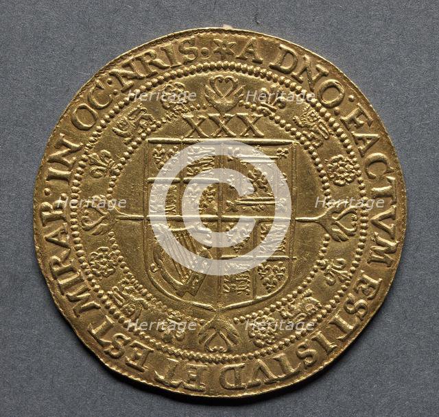 Rose Ryal (reverse), 1619-1620. Creator: Unknown.